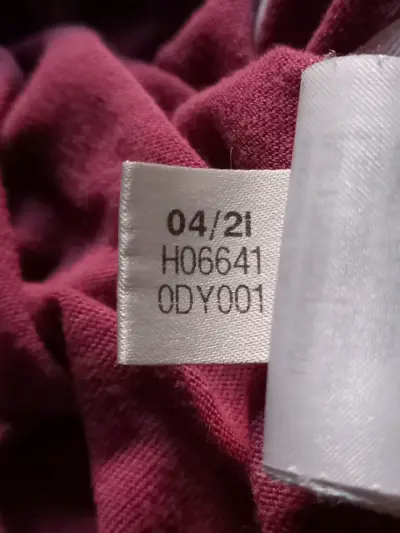 Polera Adidas OG talla M - burdeo. - miniatura 4