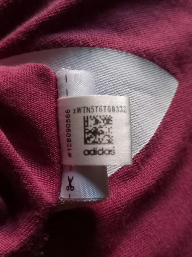Polera Adidas OG talla M - burdeo. - 5