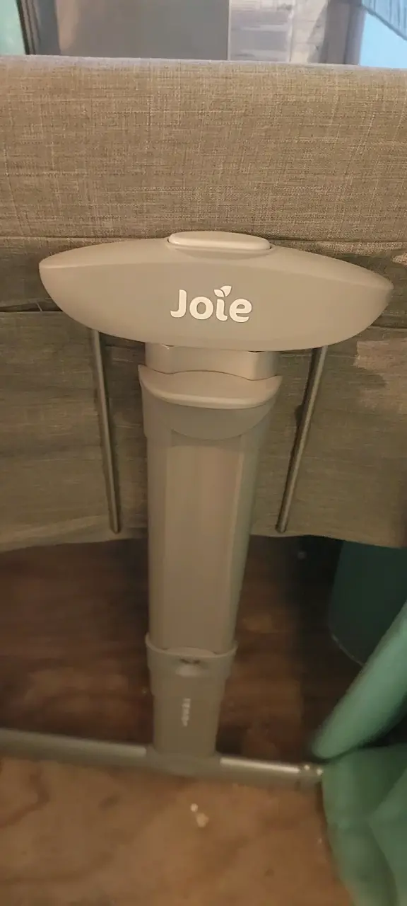 Cuna colecho Joie gris como nuevo - 4