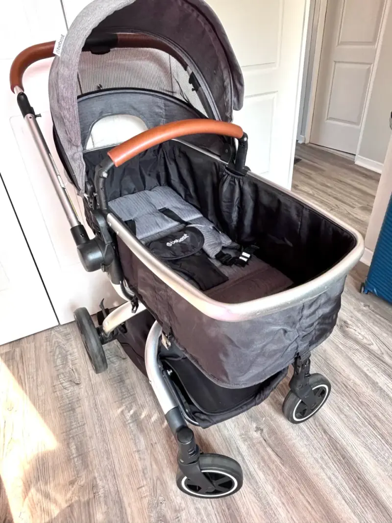 Coche de bebé 3 en 1 con moisés y paseo - 4