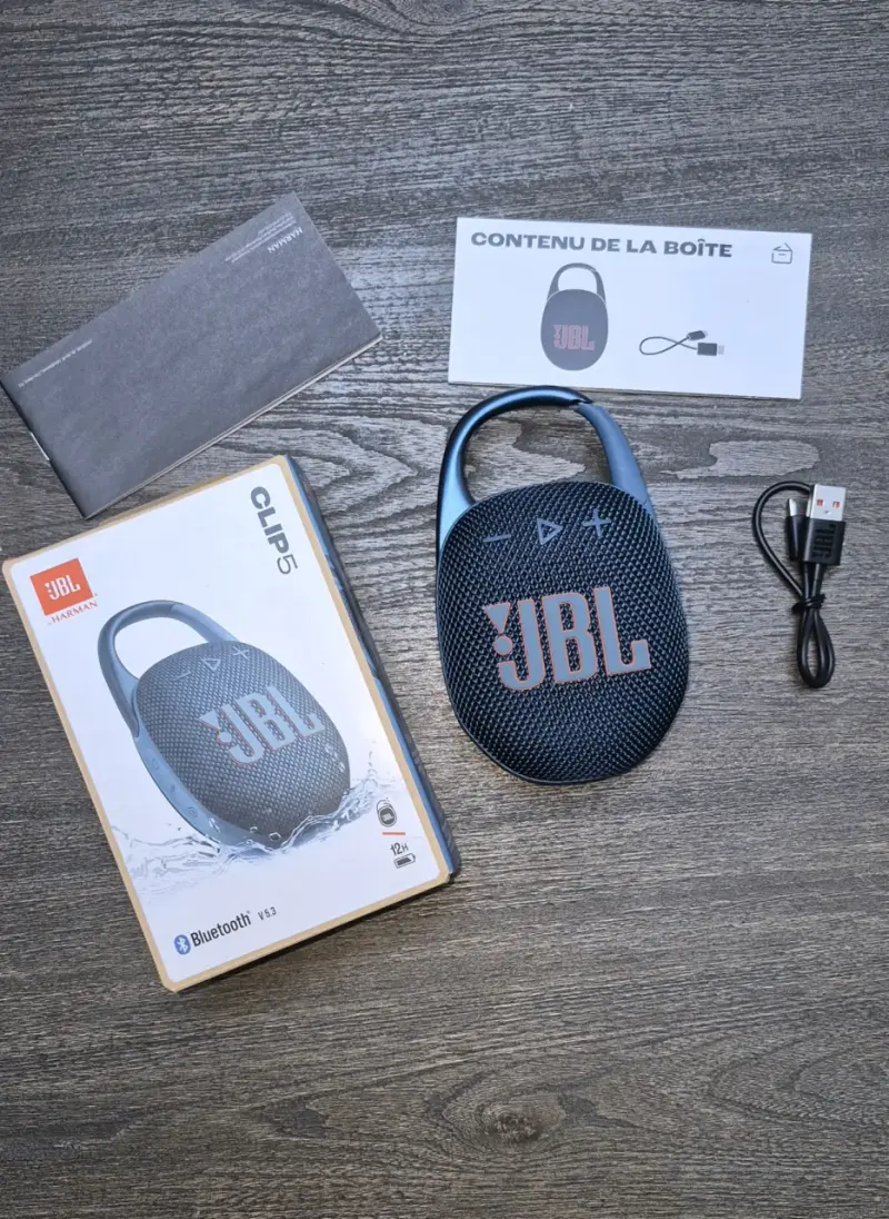Parlante Bluetooth JBL Clip 5 portátil