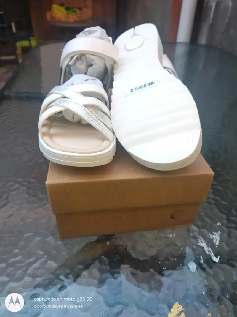 Sandalias blancas para niña BAMERS KIDS - 2
