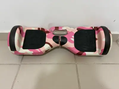 Hoverboard eléctrico camuflaje rosa - miniatura 1