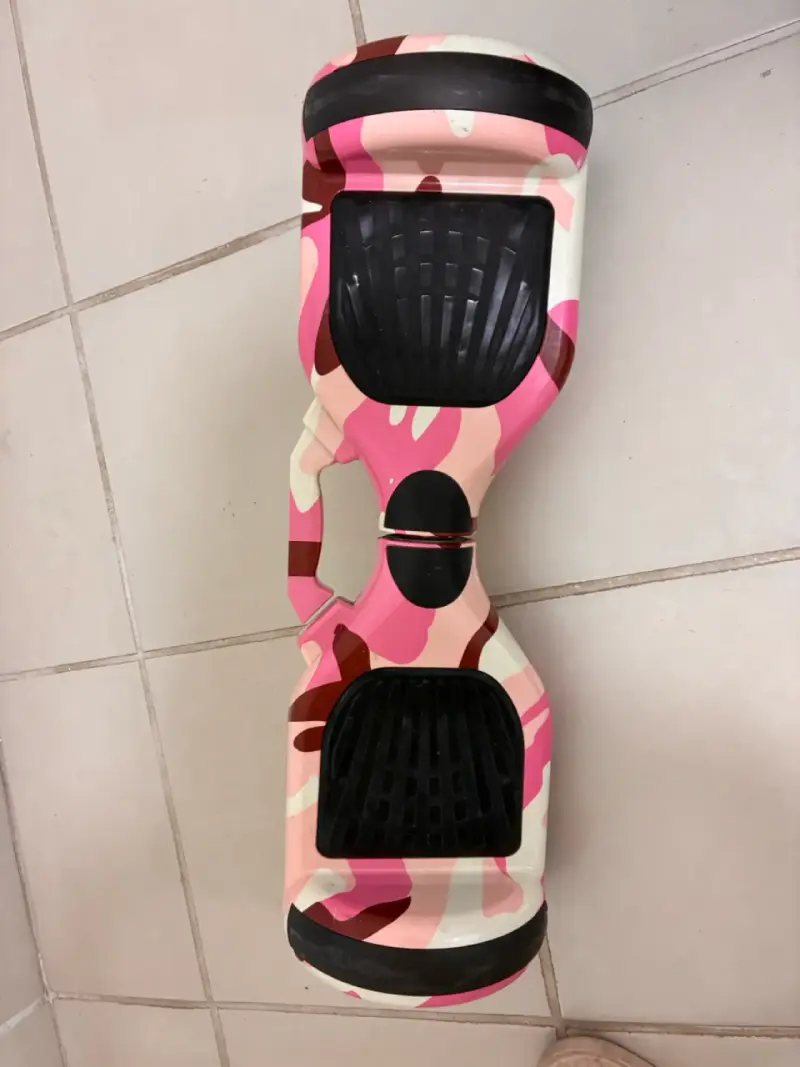 Hoverboard eléctrico camuflaje rosa - 2