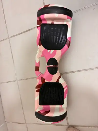 Hoverboard eléctrico camuflaje rosa - miniatura 2