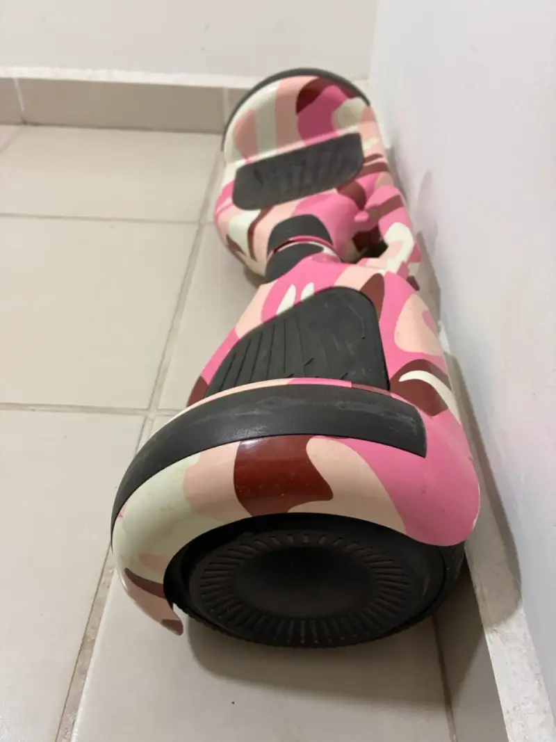 Hoverboard eléctrico camuflaje rosa - 3