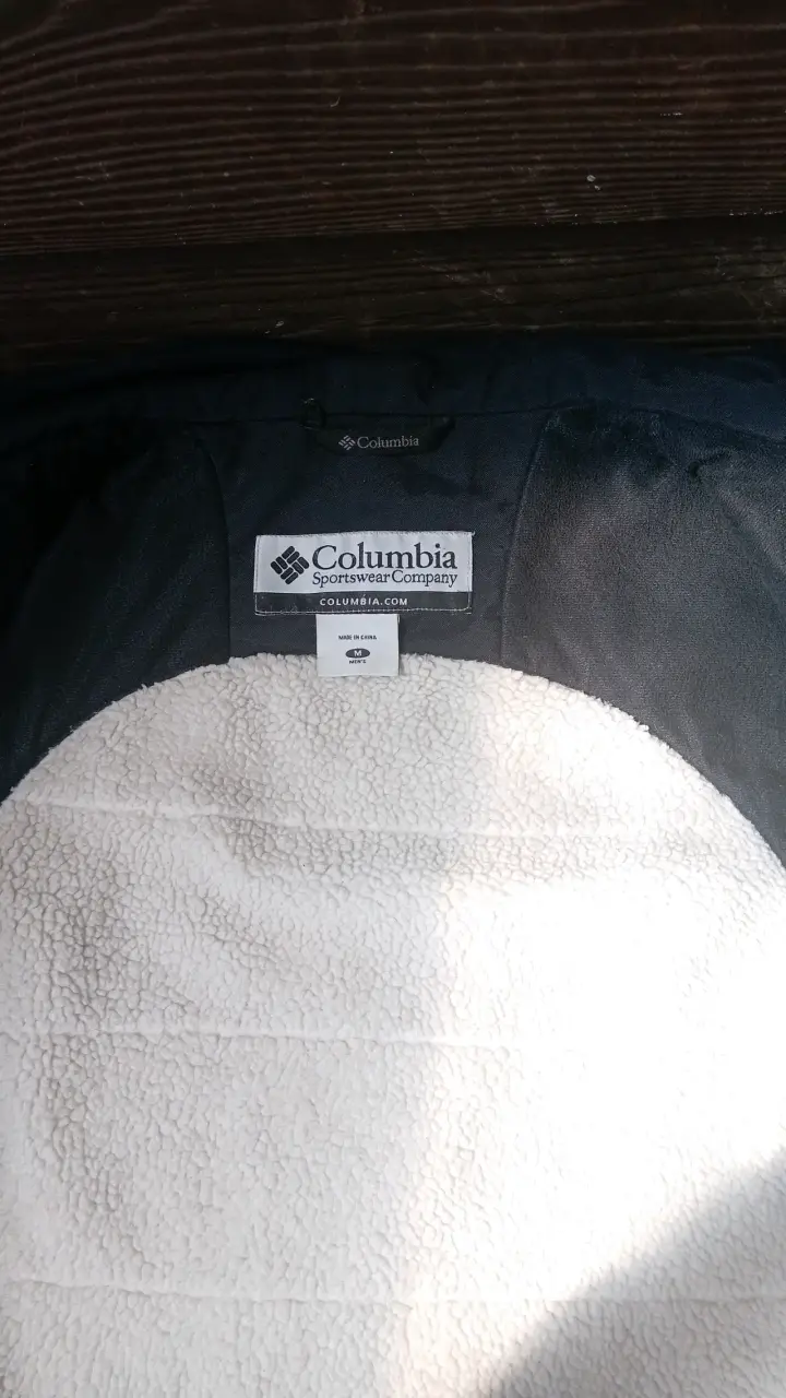 Chaqueta Columbia negra con forro polar - 3