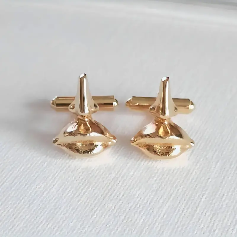 Gemelos Vintage Salvador Dalí “Nez-Bouche” - 3