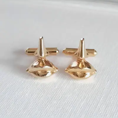Gemelos Vintage Salvador Dalí “Nez-Bouche” - miniatura 3