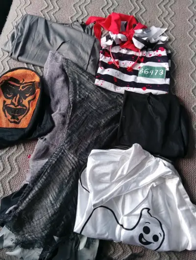 Lote 110 disfraces halloween niños+7 accesorios - miniatura 5