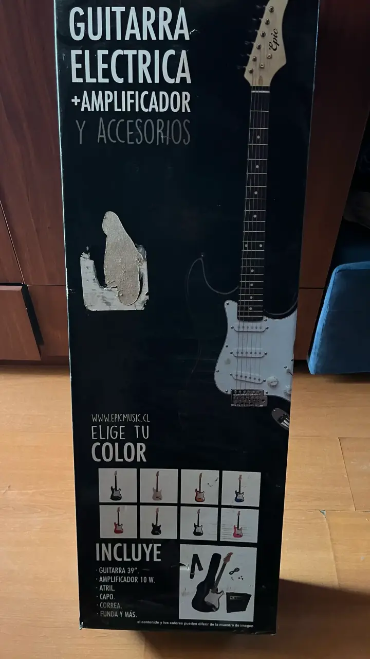 Pack guitarra eléctrica Epic con amplificador y + - 2