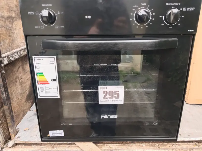 Horno empotrable Fensa F1060NA negro - 3