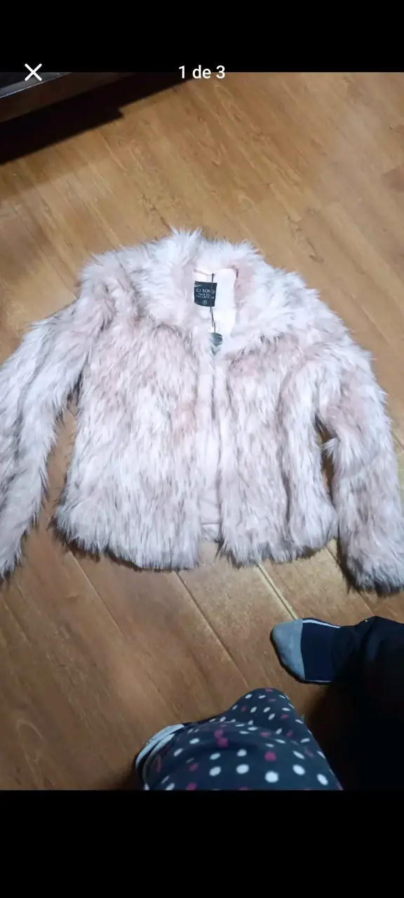 Abrigo de piel sintética rosa Fashion Nova - 1