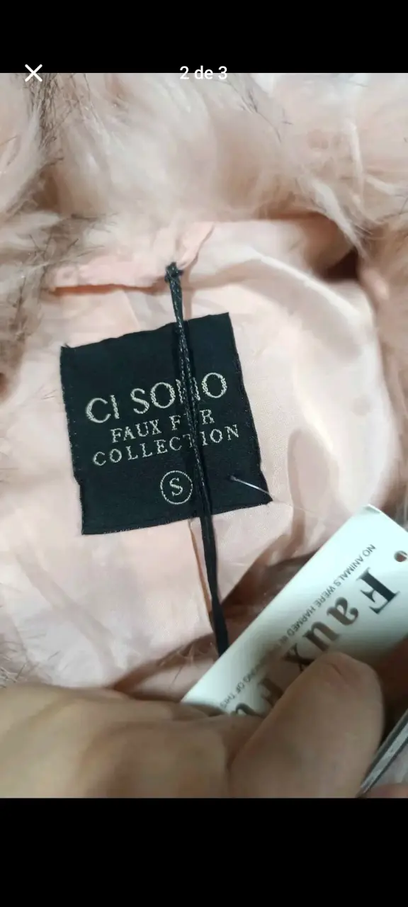 Abrigo de piel sintética rosa Fashion Nova - 2