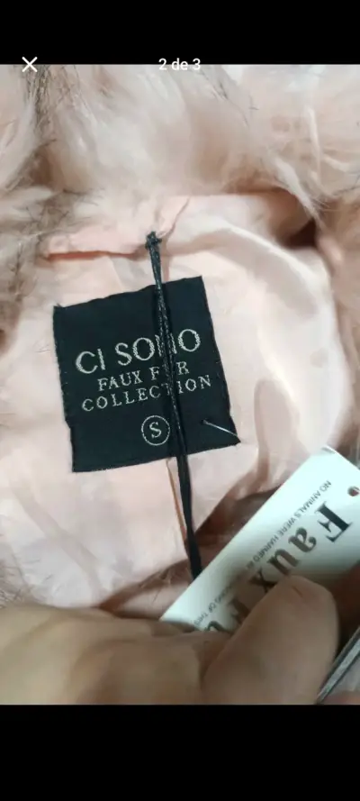Abrigo de piel sintética rosa Fashion Nova - miniatura 2