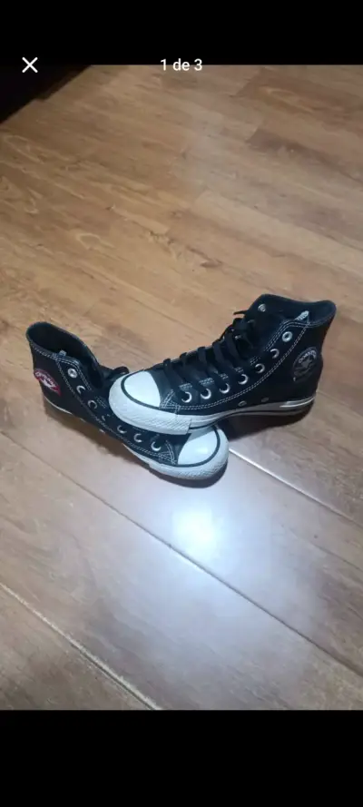Zapatillas Converse All Star negras de caña alta - miniatura 1