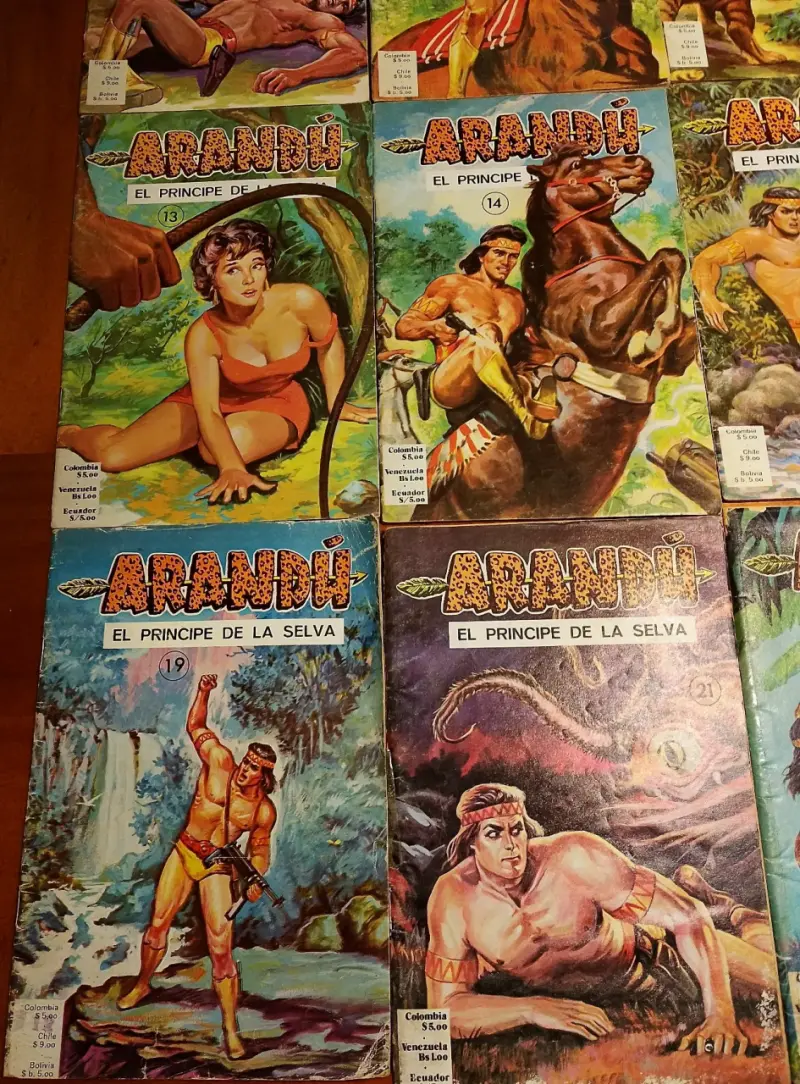 Colección de cómics Arandú El Príncipe de la Selva - 3