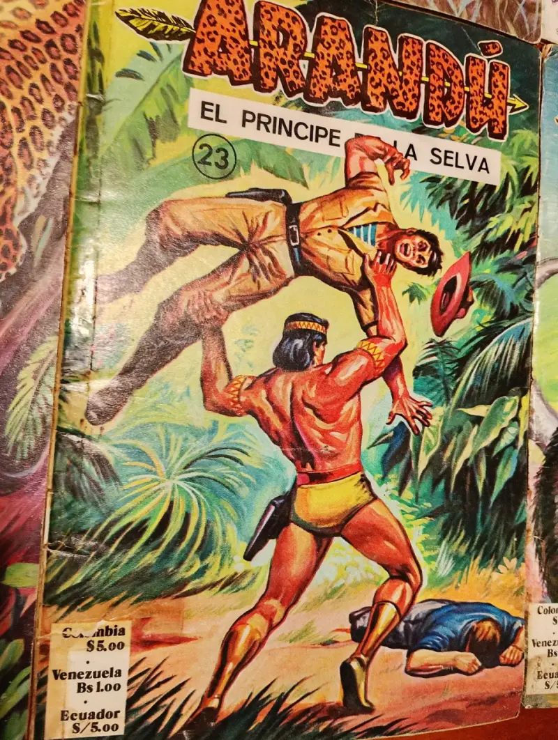 Colección de cómics Arandú El Príncipe de la Selva - 6