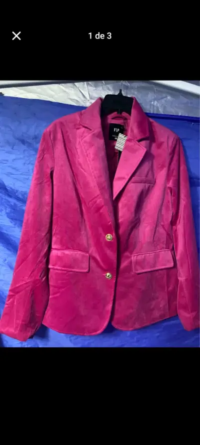 Blazer Fucsia Mujer FSP Talla 40 - miniatura 1