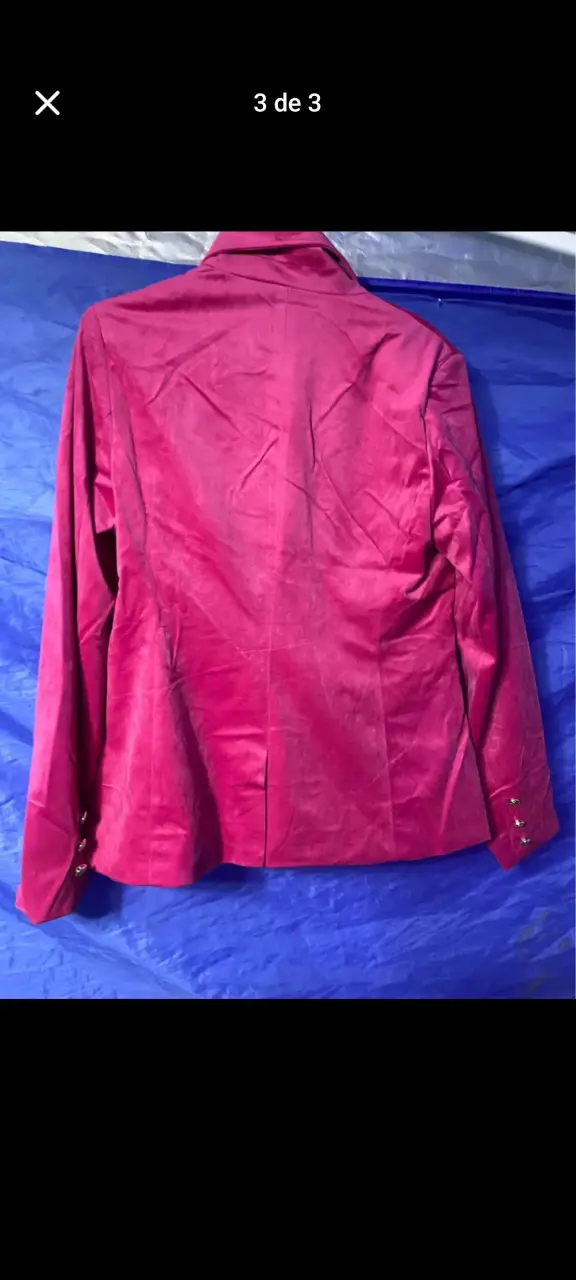 Blazer Fucsia Mujer FSP Talla 40 - 3