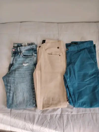 Lote de tres pantalones de mezclilla - miniatura 1