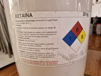Contenedor de Betaina 20 kg para uso industrial - miniatura 1