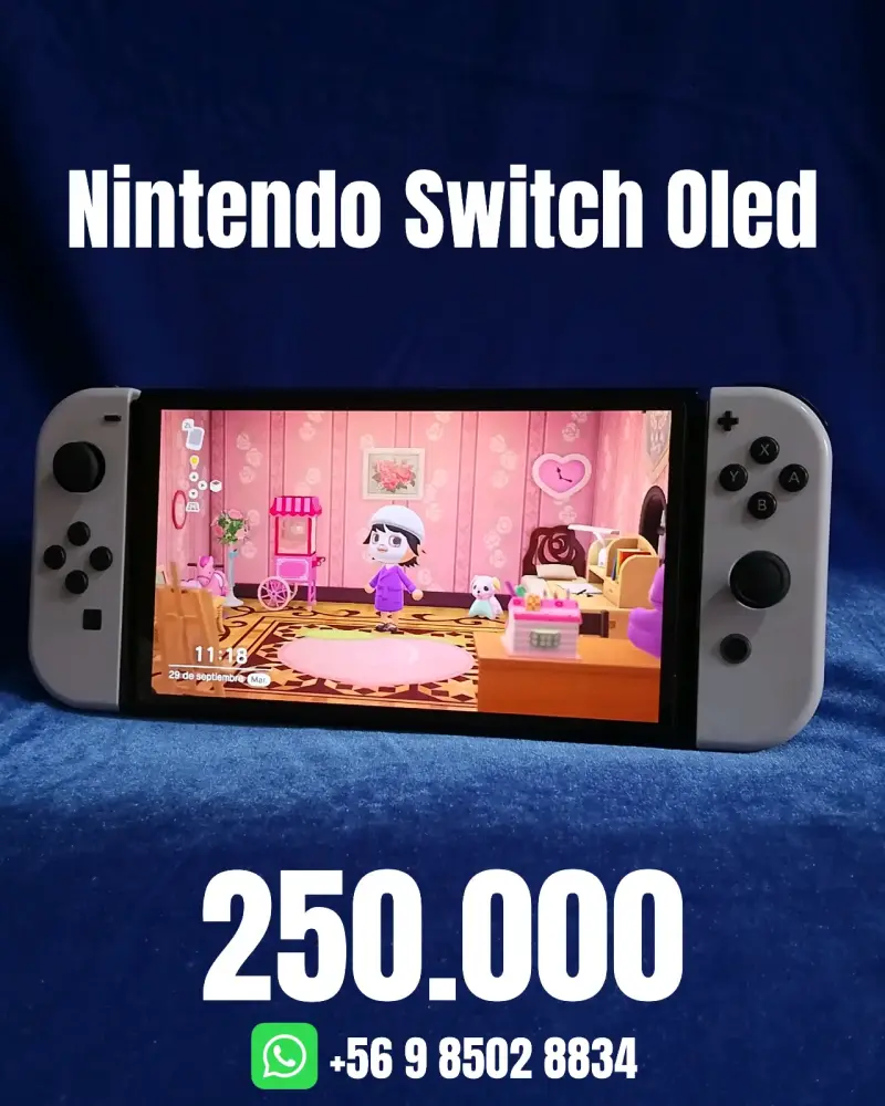 Nintendo Switch OLED con accesorios completos