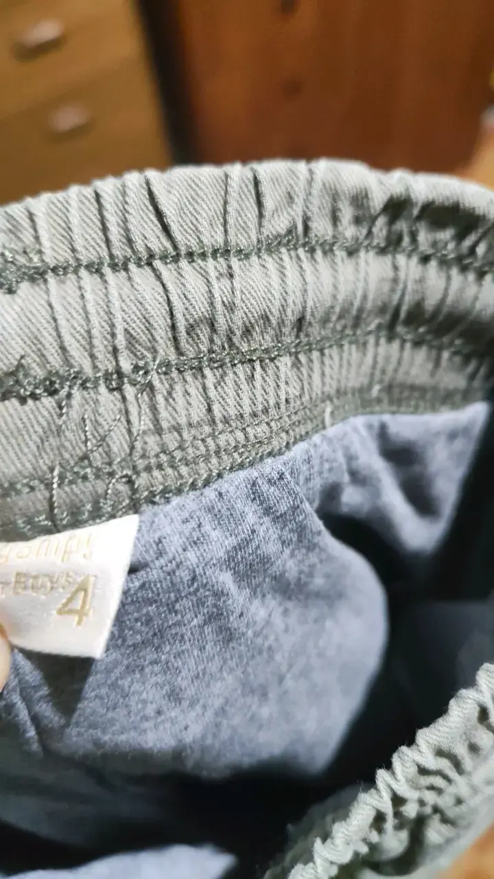 Pantalones de niño estampados Yamp talla 4 - 3