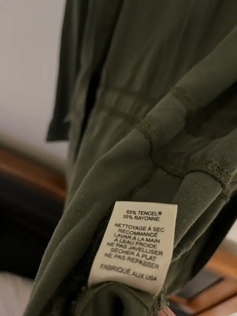Chaqueta verde militar con bordado de rosas Lauren Moshi - 6