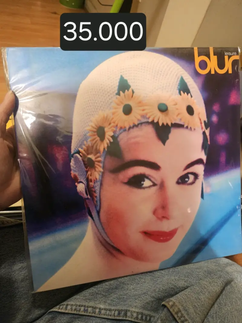 Vinilo Blur Leisure en buen estado