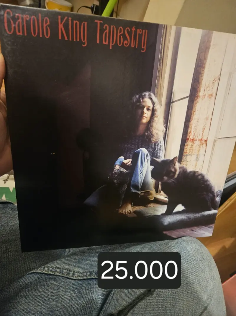 Vinilo Carole King Tapestry en buen estado