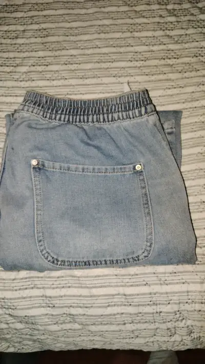 Jeans de mezclilla azul para hombre Opposite - miniatura 6
