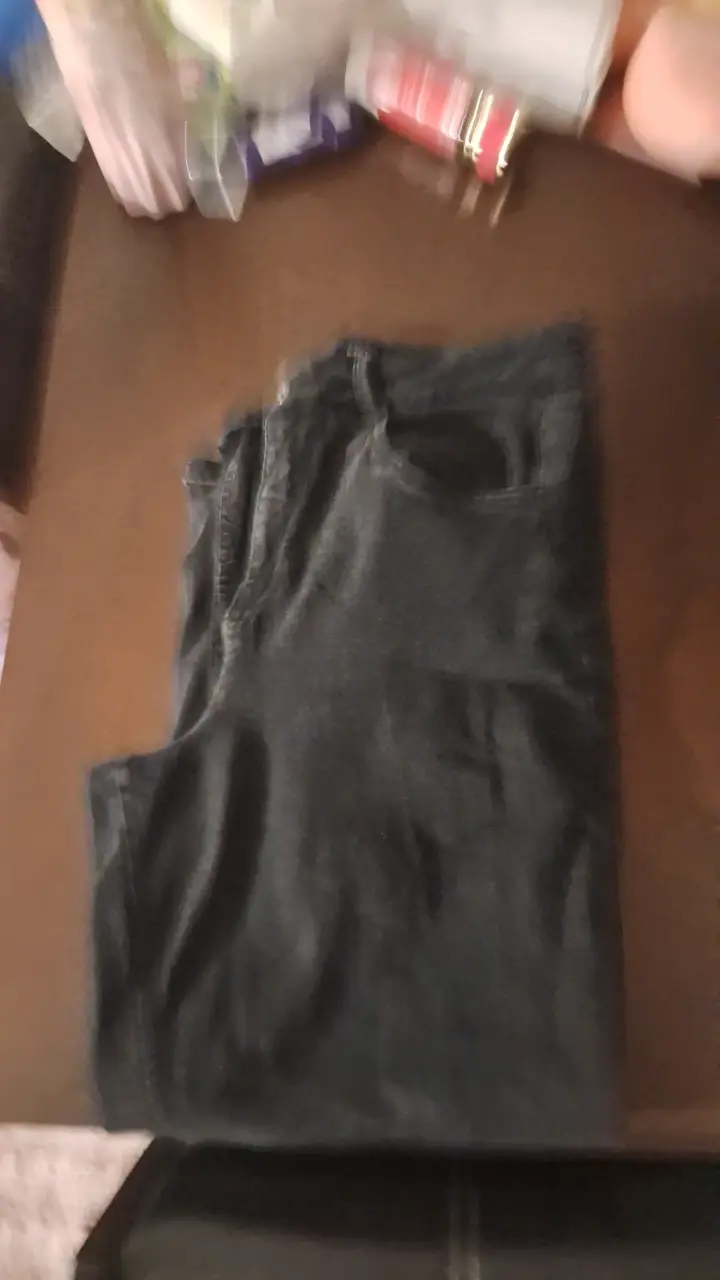 Jeans anchos negros talla 44 - 3