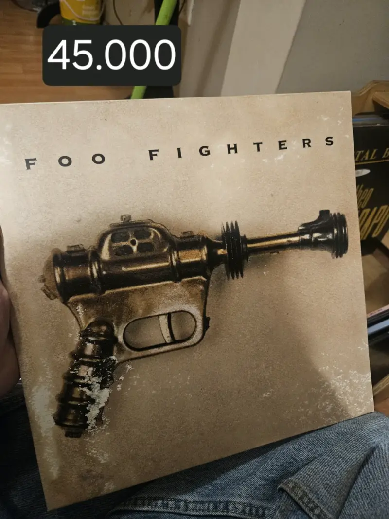 Vinilo Foo Fighters con diseño icónico