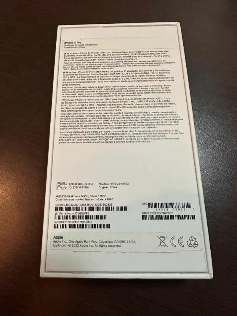 iPhone 14 Pro - 128 GB - 4