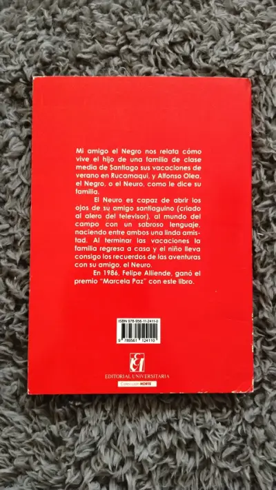 Libro Mi Amigo el Negro de Felipe Alliende - miniatura 2
