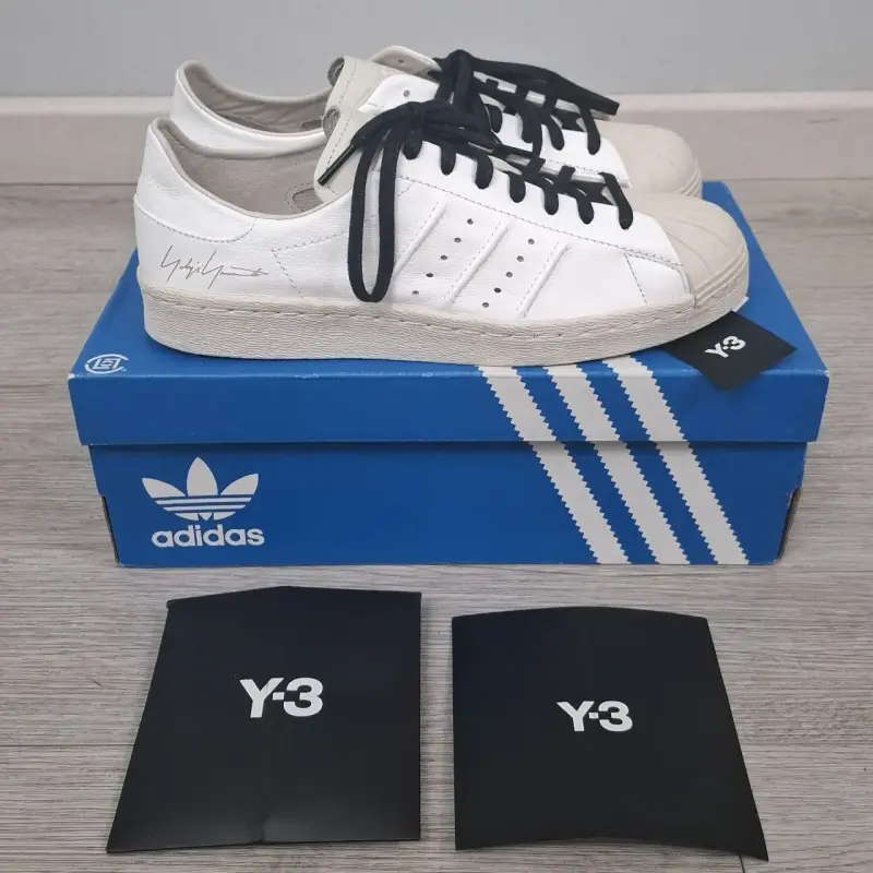 Zapatillas Adidas Y-3 Superstar blancas - 1