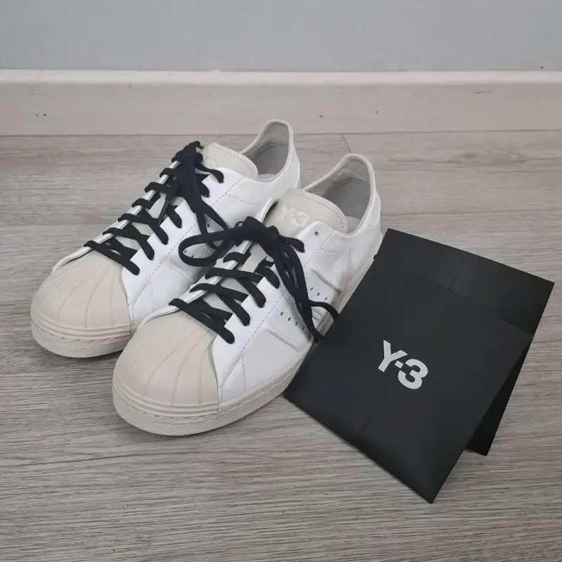 Zapatillas Adidas Y-3 Superstar blancas - 2