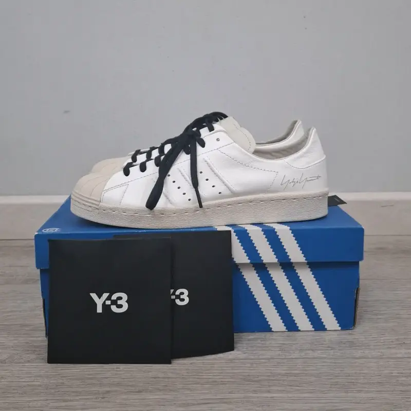 Zapatillas Adidas Y-3 Superstar blancas - 3