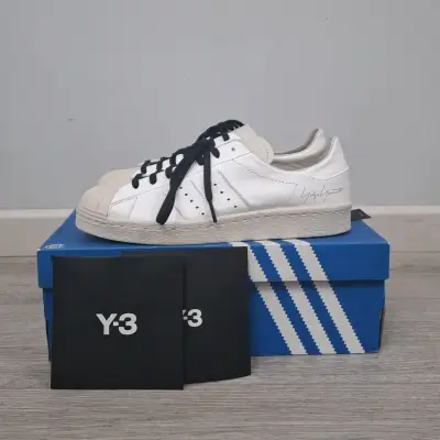 Zapatillas Adidas Y-3 Superstar blancas - miniatura 3