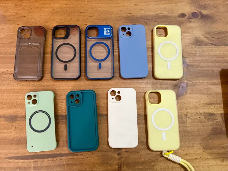 Set de fundas para iPhone 15 - 4