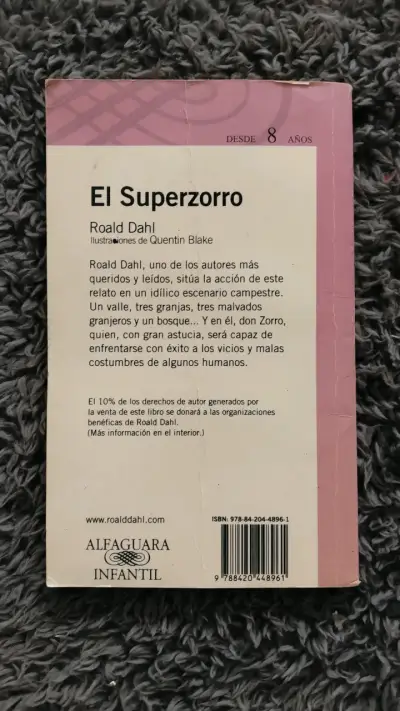 Libro El Superzorro de Roald Dahl - miniatura 2