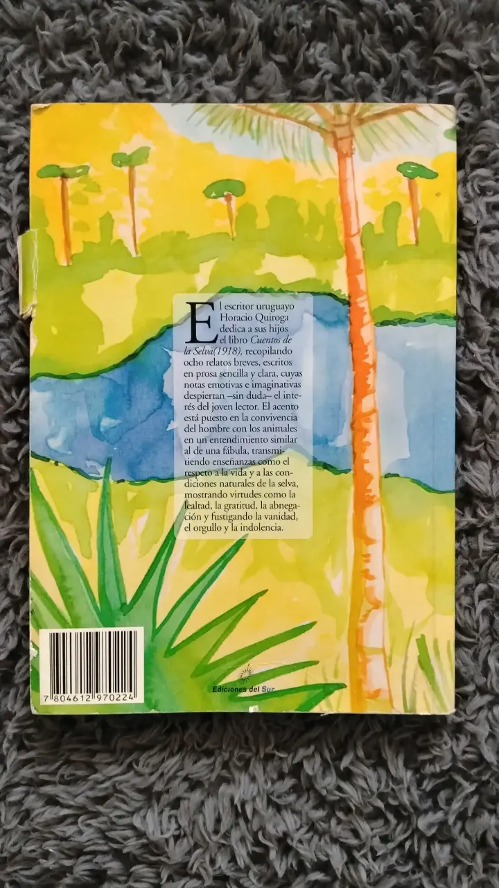 Libro Cuentos de la Selva de Horacio Quiroga - 2