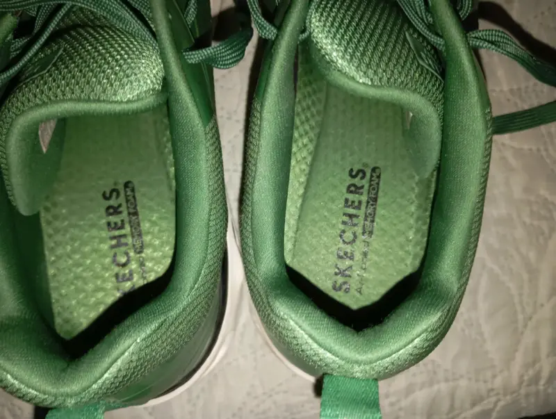 Zapatillas deportivas verdes Skechers para hombre - 2