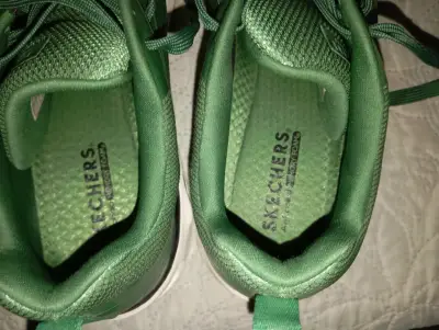 Zapatillas deportivas verdes Skechers para hombre - miniatura 2