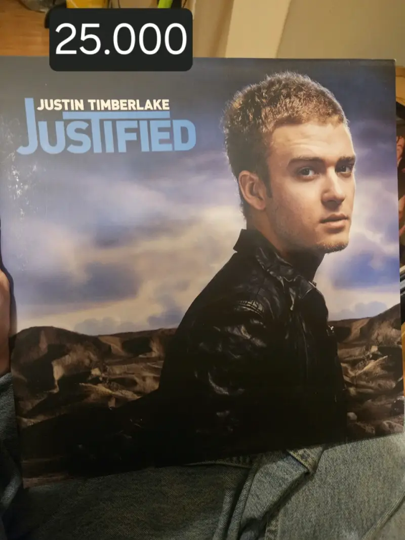 Vinilo Justified de Justin Timberlake