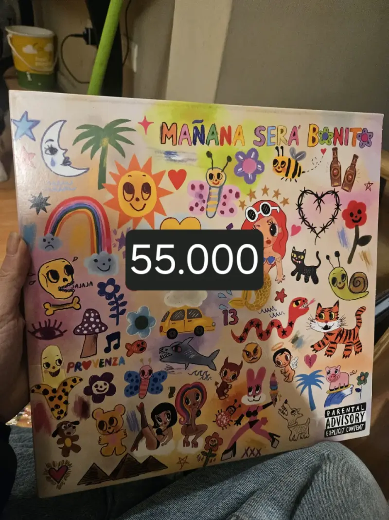 Vinilo Mañana Será Bonito de Karol G
