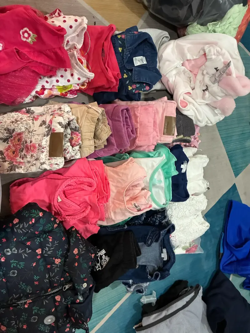 Lote de ropa infantil variada Mimo & Co, mango - 1