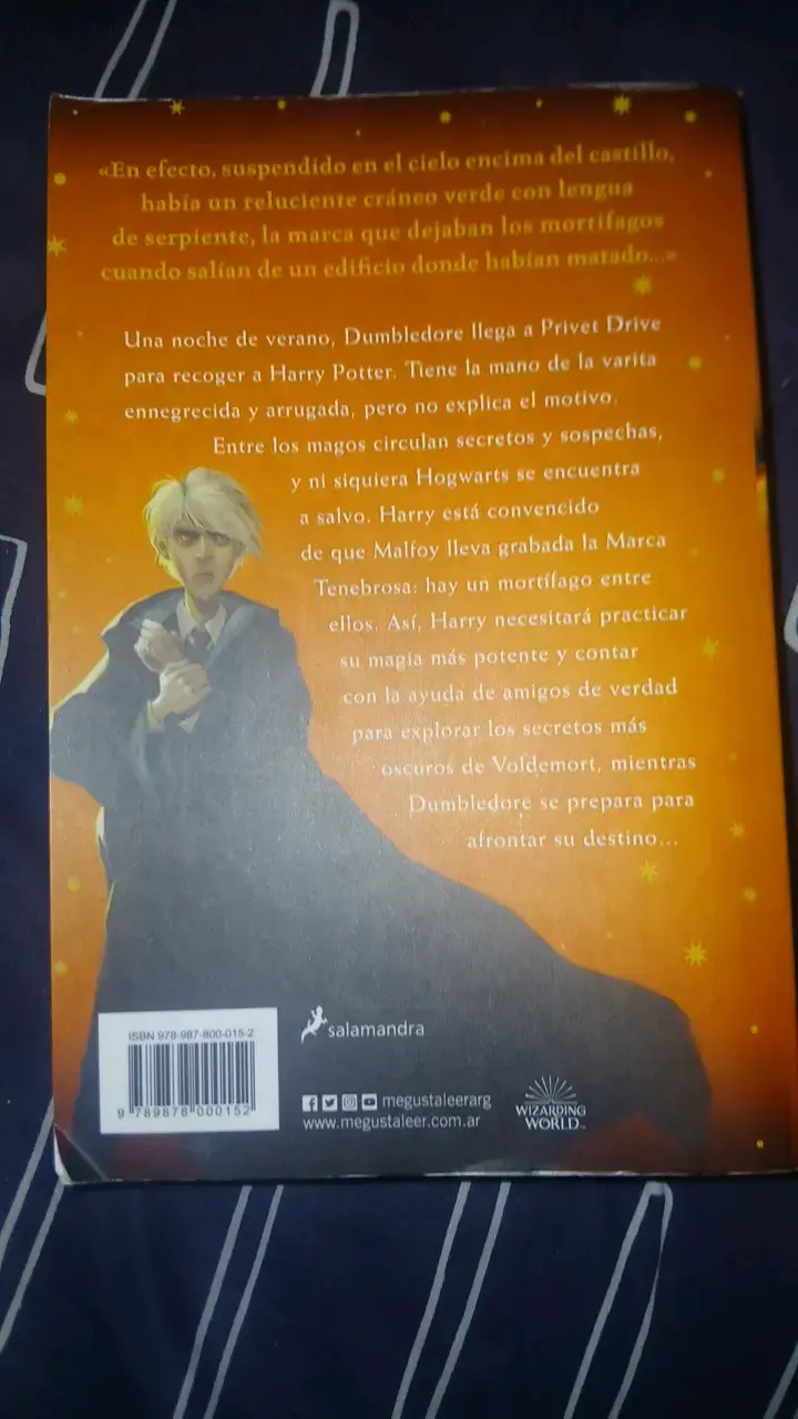 Libro Harry Potter y el Misterio del Príncipe - 2