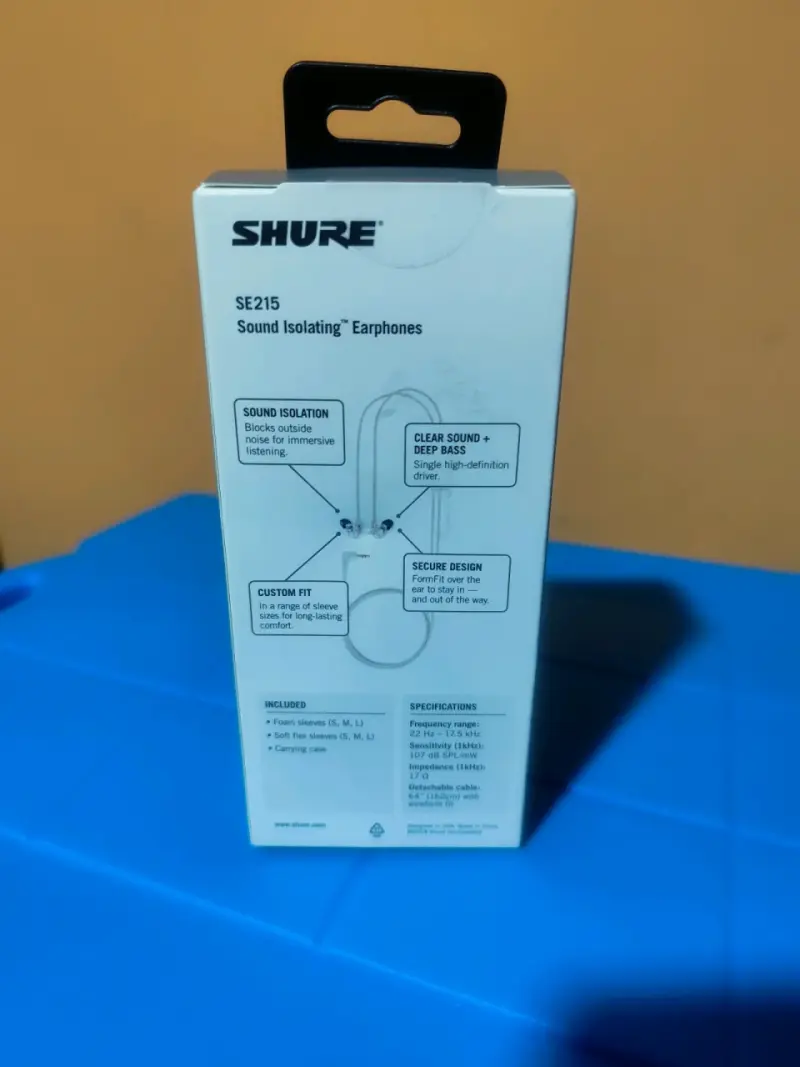 Auriculares Shure SE215 con aislamiento de sonido - 2
